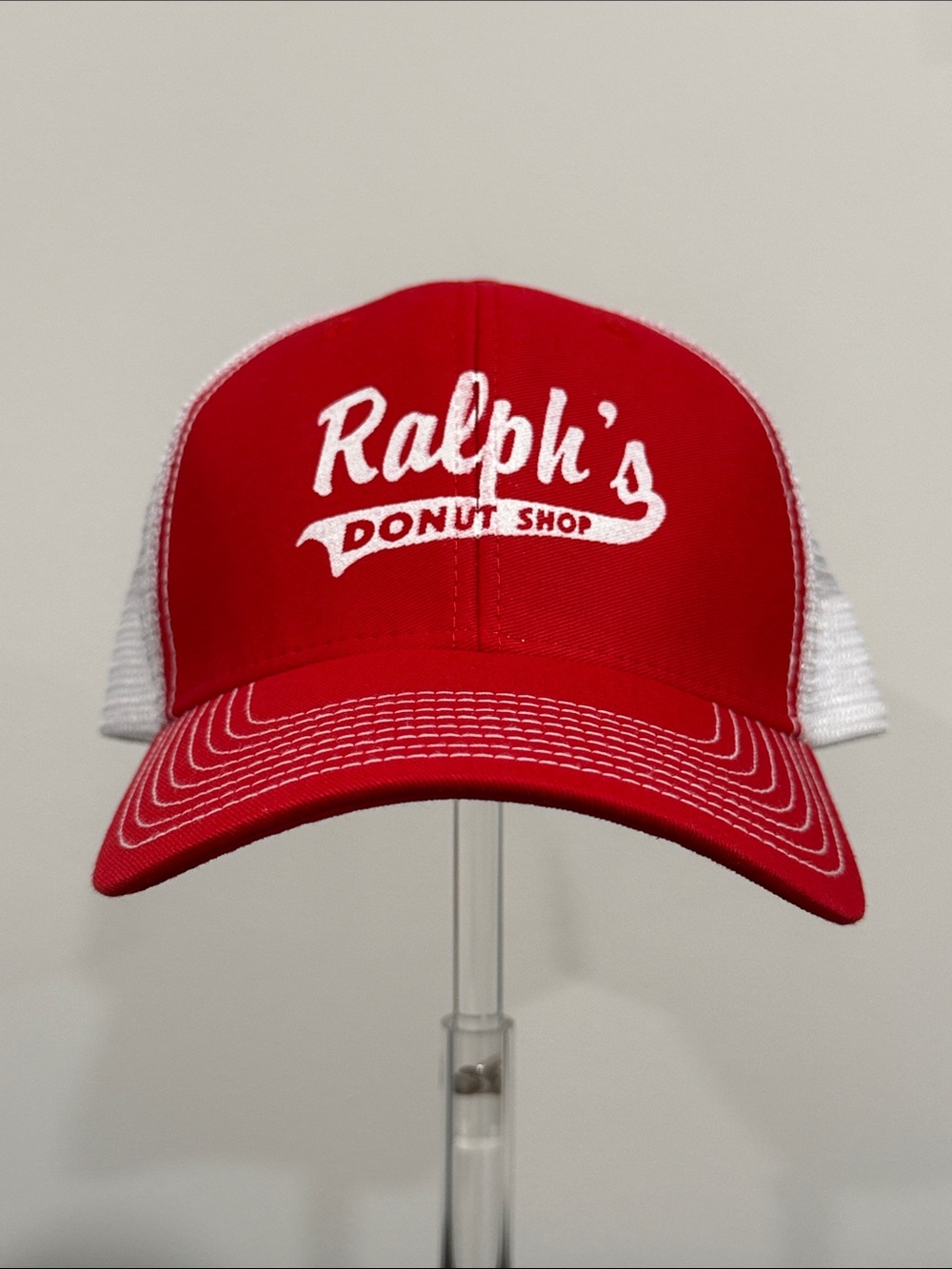Ouray Sportswear "Ralph's Donut Shop" Red Structured Hat